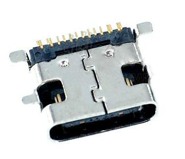 CONECTOR USB HEMBRA TIPO "C" PIN SMD