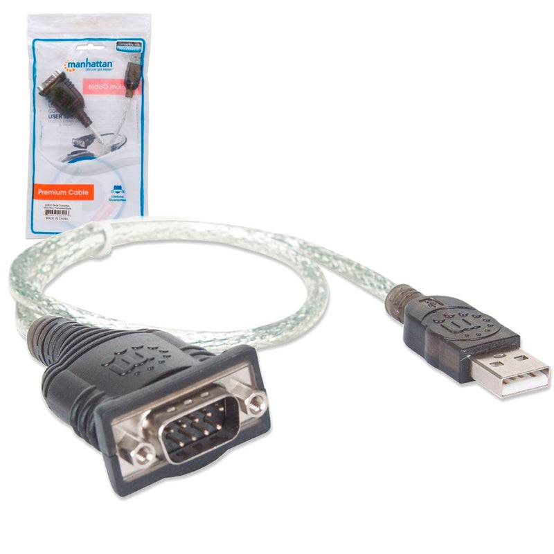 CONVERTIDOR USB-SERIAL A DB9 205153 MANHATHAN.            205153.
