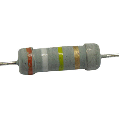 Résistances Carbone 390K Ohms 2W +/-5% - Lot De 10 Pièces Pour L'électronique Et La Réparation - 6
