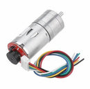 MOTORREDUCTOR 370 CON ENCODER 12V 280RPM.                  MOT-25GA-370