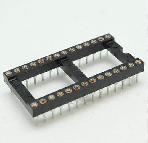 BASE PARA CIRCUITO INTEGRADO PIN TROQUELADO 28PF