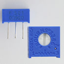 TRIMPOT CUADRADO 1 VUELTA HORIZONTAL 500E.     3386P-1-501.