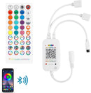 CONTROL 5-24VDC APP-BLUETOOTH-AUDIORITMICO 2 SALIDAS PARA RGB.                       CT-316