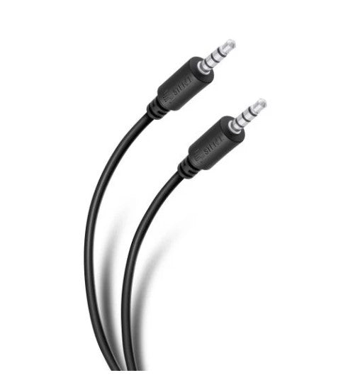 CABLE AUXILIAR 3.5 DE 4 POLOS (TRRS) 1,8M.                    255-255