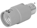 PORTALAMPARA CON SENSOR DE LUZ, VOLTECK (46534).                               POBA-21