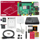 KIT RASPBERRY Pi4 4GB + ELIMINADOR, CASE, DISIPADORES, VENTILADOR, MICROSD Y HDMI.                        KIT-RBPI4/4G