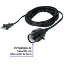47142 PORTALAMPARA CON CABLE DE 4 M. VOLTECK POLCA-4