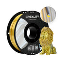 FILAMENTO PLA 1.75MM MARCA CREALITY 1KG ORO-PLATA SEDA.                     PLA1.75-SILK ORO-PLATA