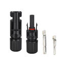 CONECTOR MC4 PARA PANEL SOLAR MACHO Y HEMBRA.                            CONECTOR-MC4