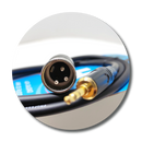 EXTENCION DE PLUG CANON A 3.5 ESTEREO 1 METRO.                      CPH-130.