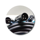 EXTENCION Y 1 JACK CANON A 2 PLUG CANON 1.50 METROS.   CPH-192.