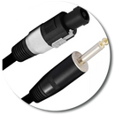 EXTENCION PLUG SPEAKON A PLUG 6.3 MONO 15 METROS.   CPH-72