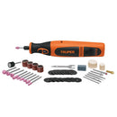 102271 HERRAMIENTA RTOTATIVA INALAMBRICA 7.2V + 45ACCESORIOS.                     MOTO-AI