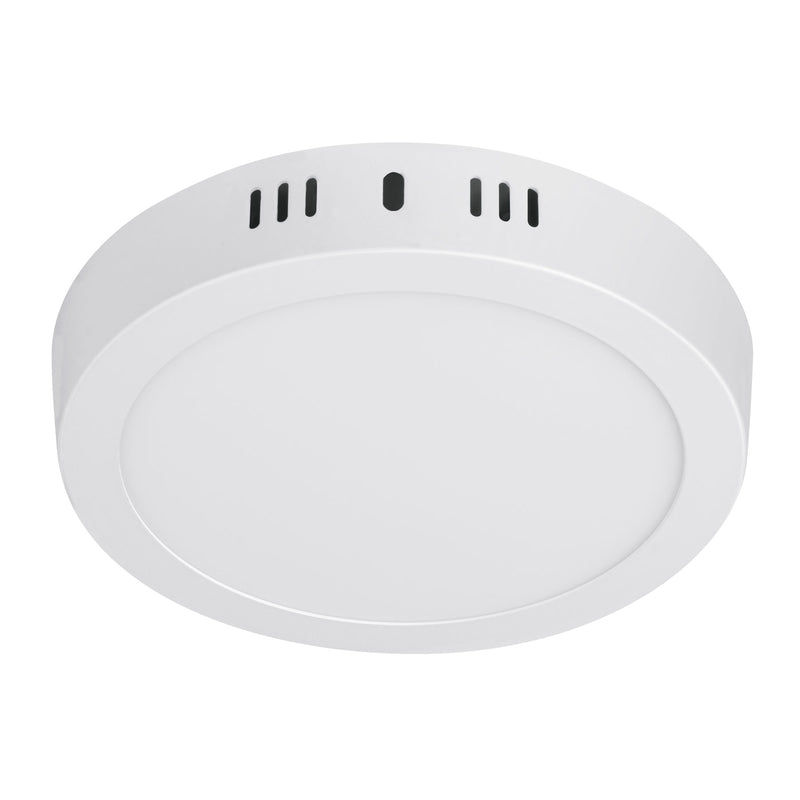 46713 LUMINARIO BLANCO DE LED 12W REDONDO TIPO PLAFON LUZ DE DIA.                       PLA-205L