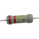RESISTENCIA DE CARBON 220K OHMS 1 WATTS 5% TOL.