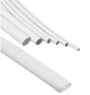 METRO DE TUBO THERMO-CONTRACTIL (THERMOFIT) 1/4 6.00mm" BLANCO.                        THER-1/4B