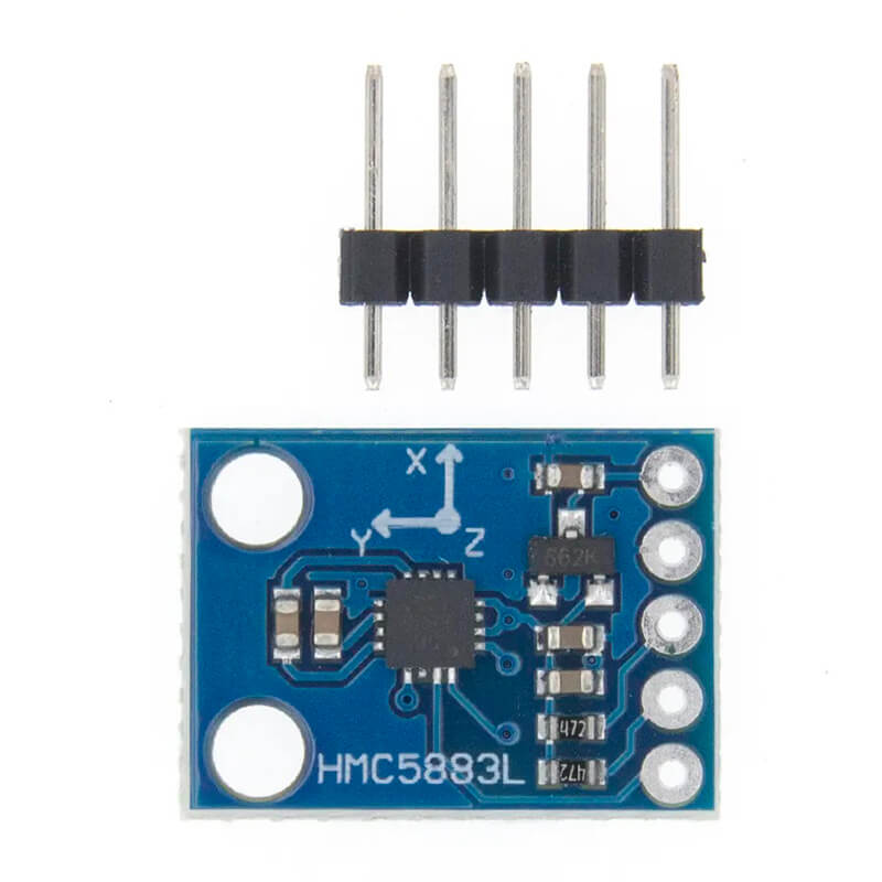 MODULO SENSOR MAGNETOMETRO HMC5883L TRIPLE EJE 3V 5V.