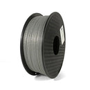 FILAMENTO PLA 1.75 MM 1Kg PLATEADO BRILLANTE .               H3D-PLA-SHINING- PLATEADO.