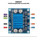 AMPLIFICADOR STEREO  TPA3110 2X15W 12V