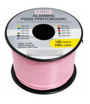 690-831 CARRETE DE ALAMBRE ESTAÑADO 100m  ROSA.     A100-22PK.