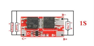 CARGADOR DE BATERIAS LIPO BMS 1S 3.7V 10A.                         ARD-CAR/BMS1S10A