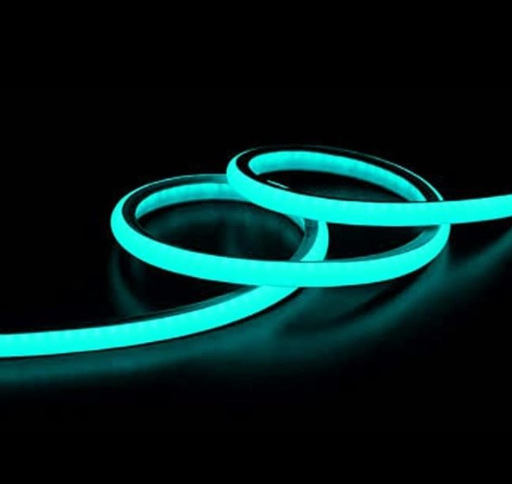 ROLLO DE 5 METROS TIRA LED NEON VERDE MARS.                        NEON-VERDE/MARS.