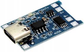 CARGADOR DE BATERIAS LITIO-LIPO TP4056 USB-C.                             ARD-CAR/TP4056.