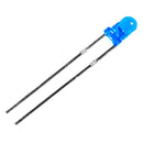 LED DE 3mm COLOR AZUL DIFUSO  LED-AZM
