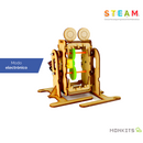 KIT ESCOLAR PARA ARMAR WALKIBOT DE MDF.                       ME-WB20