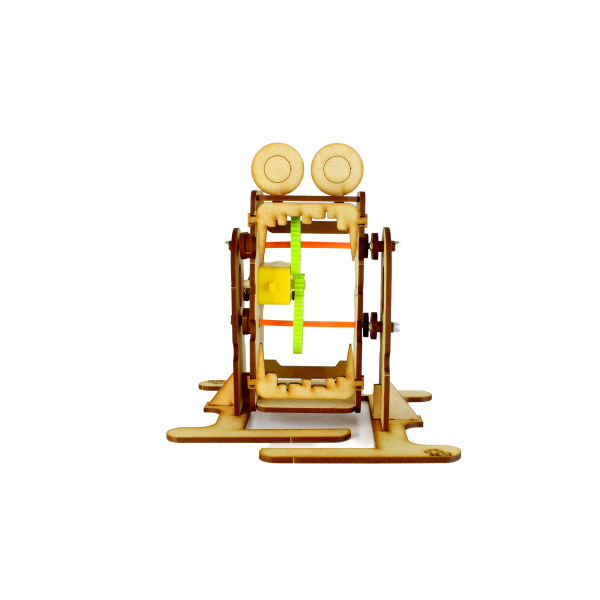 KIT ESCOLAR PARA ARMAR WALKIBOT DE MDF.                       ME-WB20