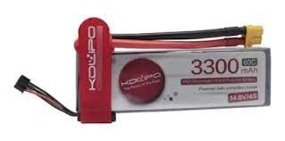 BATERIA LIPO 3300mAh 4s 60c 14.8VDC