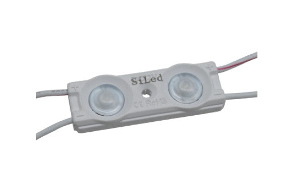 MODULO 2 LED 2835 AZUL EXTERIOR OPTICA ESPECIAL CERT. NOM