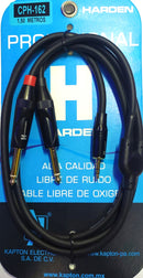 EXTENCION 2 PLUG 6.3 MONO A 1 PLUG 3.5 ESTEREO 1.5 MTS.                     CPH-162.
