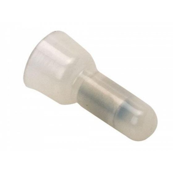 CAPUCHON DE PRESION PARA CABLE CAL 22 A 18 TRANSPARENTE 150-100