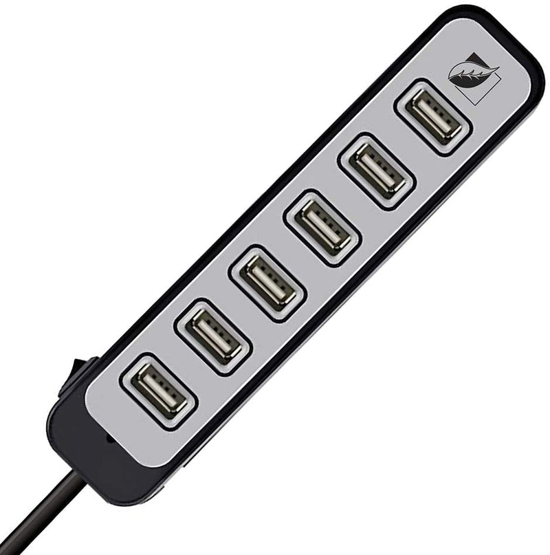 CONCENTRADOR 7 PUERTOS DE USB 2.0 ALTA VELOCIDAD