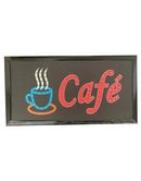 ANUNCIO LUMINOSO DE LEDS     CAFE