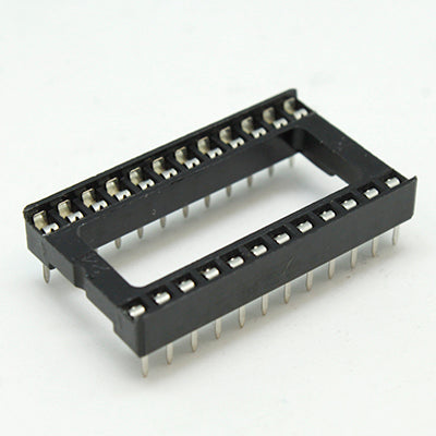 BASE PARA CIRCUITO INTEGRADO DE 24 PINS.                           24P