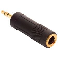 ADAPTADOR PLUG 3.5A JACK 6.3 STEREO 252-155