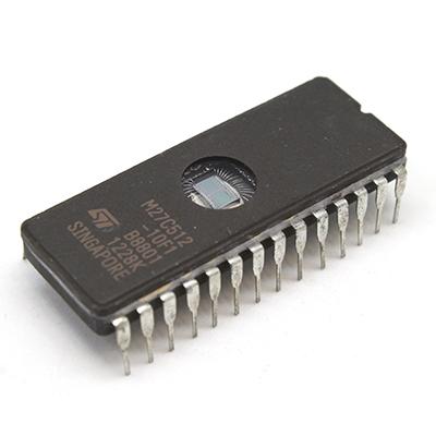 MEMORIA EPROM 64KX8 100nS 27C512-10F1