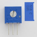 TRIMPOT CUADRADO 1 VUELTA VERTICAL 1K 3386C-1-102