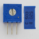 TRIMPOT CUADRADO 1 VUELTA VERTICAL 50K 3386C-1-503