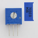 TRIMPOT CUADRADO 1 VUELTA VERTICAL 500K 3386C-1-504