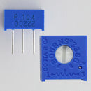 TRIMPOT CUADRADO 1 VUELTA HORIZONTAL 100K.       3386P-1-104.