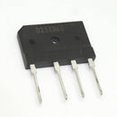 PUENTE RECTIFICADOR LINEAL 25AMP 600V.                       D25XB60.