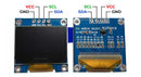 MODULO LCD OLED .96" MONOCROMATICA 128x64 I2C 4 PINES SSD1306.                        LCD-OLED.96/4.