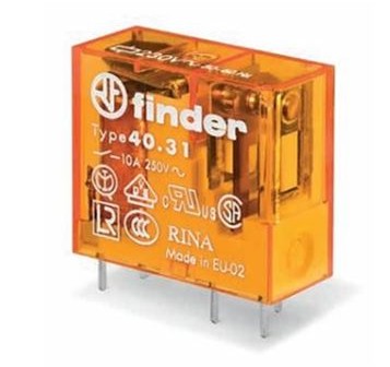 RELEVADOR 1P2T 230VAC 10A FINDER 40.31.8.230