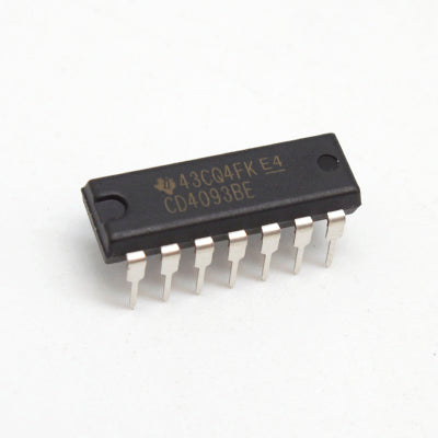 CUADRUPLE SCHMITT TRIGGER NAND  DE 2 ENTRADAS.                4093.
