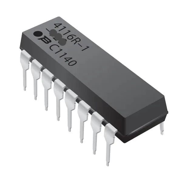 ARREGLO DE 8 RESISTENCIAS AISLADAS 1K OHMS 4116R-1LF-102