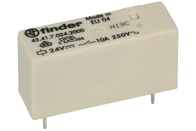 RELEVADOR 1P2T 12VCD 10A 43.41.7.024