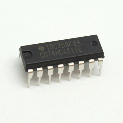 LATCH/ DECOD / DRIVER / BCD A 7 SEGMENTOS 4511